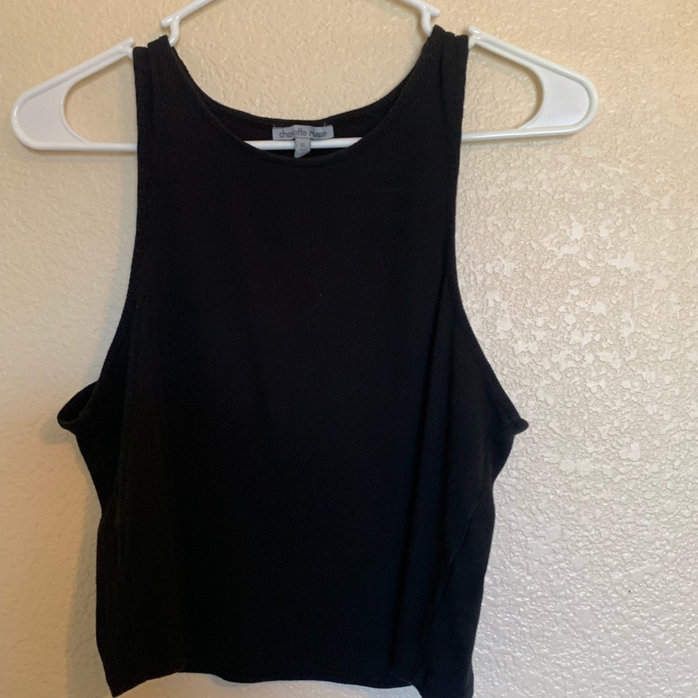 Black Crop Top